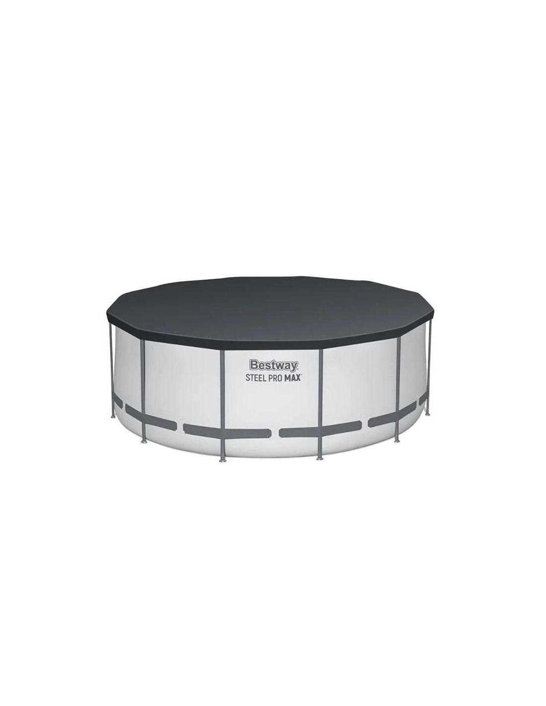 Piscine ronde Bestway 56420 cadre acier solide