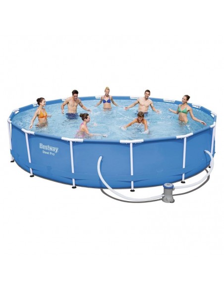 Piscine Bestway 56595 système filtration eau propre Piscine Bestway 56595 système filtration eau propre