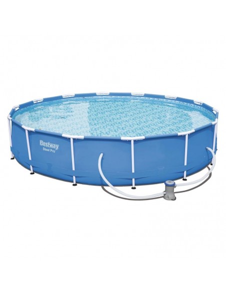 Piscine Bestway 56595 structure métal anticorrosion robuste Piscine Bestway 56595 structure métal anticorrosion robuste