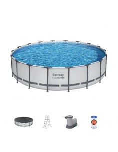 Piscine Bestway 56462 échelle et bâche inclus