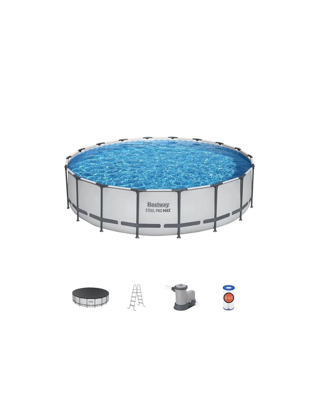 Piscine Bestway 56462 Steel Pro MAX jardin été