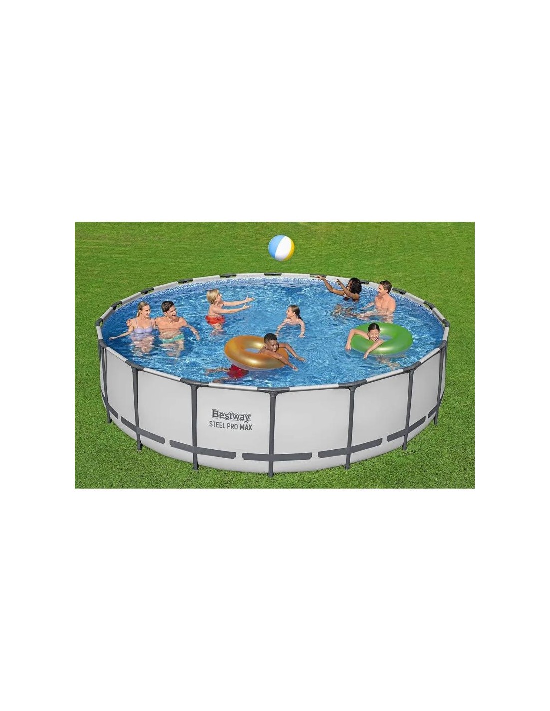 Piscine Bestway Steel Pro MAX 549 cm installation rapide