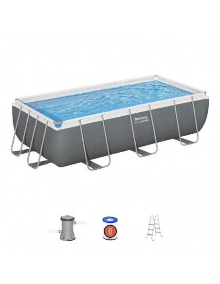Piscine Bestway 56441 avec échelle sécurité incluse Piscine Bestway 56441 avec échelle sécurité incluse