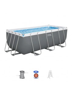 Piscine Bestway Power Steel 56456 avec échelle sécurité 2