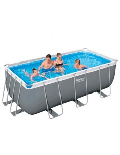 Piscine Bestway Power Steel 56456 avec échelle sécurité