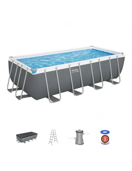 Frame Pool Bestway 56670 installation jardin extérieur Frame Pool Bestway 56670 installation jardin extérieur