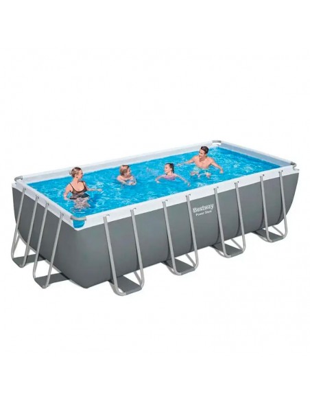 Piscine Bestway 56670 robuste structure acier galvanisé Piscine Bestway 56670 robuste structure acier galvanisé
