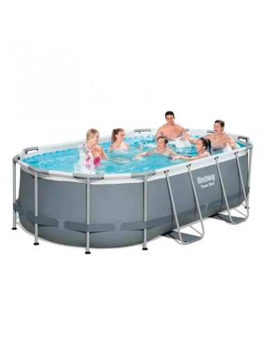 Piscine hors sol Bestway Power Steel 56620 durable été Piscine hors sol Bestway Power Steel 56620 durable été