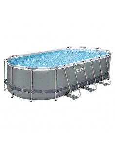 Piscine ovale Bestway Power Steel grand format été