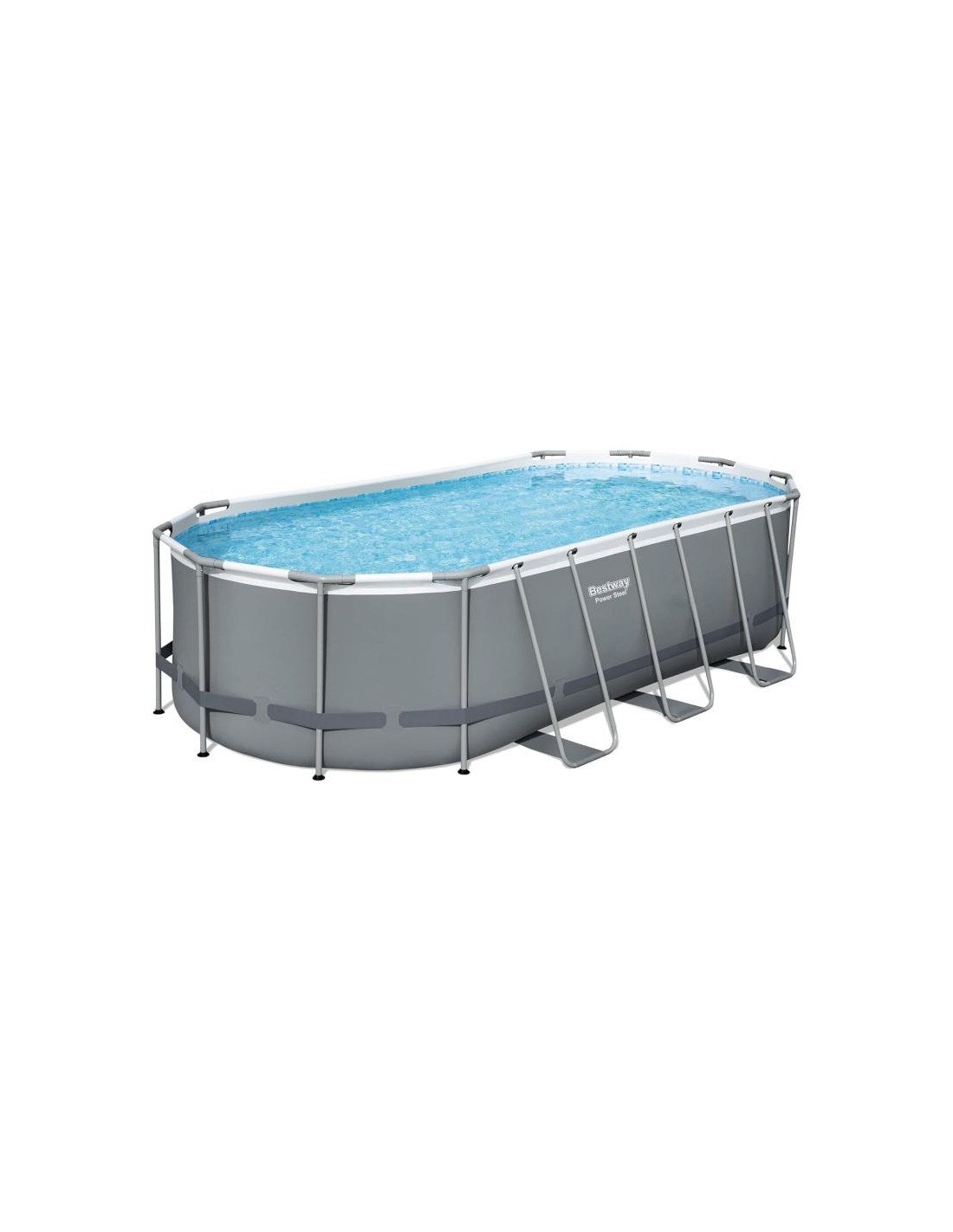Piscine Bestway 56710 Power Steel jardin familial