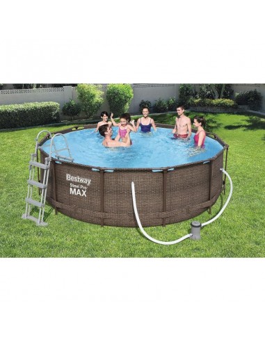 Piscine Bestway 56709 structure acier galvanisé robuste Piscine Bestway 56709 structure acier galvanisé robuste