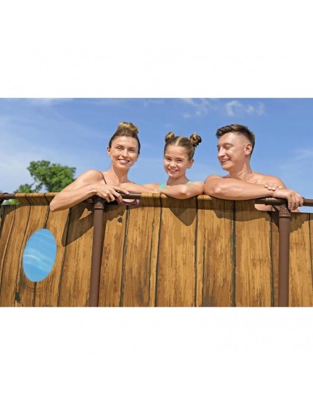 Piscine hors sol acier Bestway structure durable Piscine hors sol acier Bestway structure durable