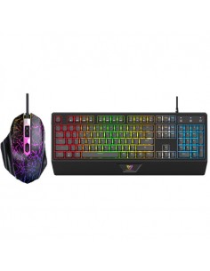 Ensemble Clavier et Souris Gamer Filaire STAR WAVE GCM1088 RGB - Noir(GCM1088 GAMING)