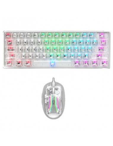 Pack Gamer Clavier & Souris Star Wave GCM1085 RGB Transparent(GCM1085 GAMING)