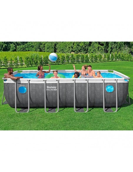 Piscine hors sol acier Bestway Steel Pro MAX durable été Piscine hors sol acier Bestway Steel Pro MAX durable été