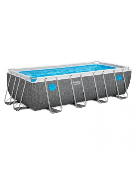 Piscine Bestway 561MB robuste avec échelle et bâche protection Piscine Bestway 561MB robuste avec échelle et bâche protection