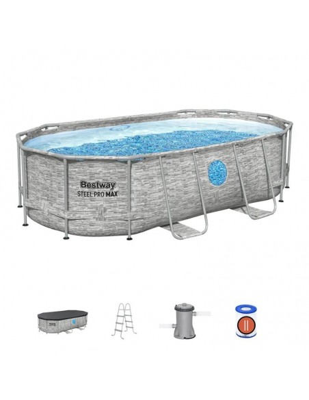 Piscine Bestway 427x250 cm Swim Vista Series durable Piscine Bestway 427x250 cm Swim Vista Series durable