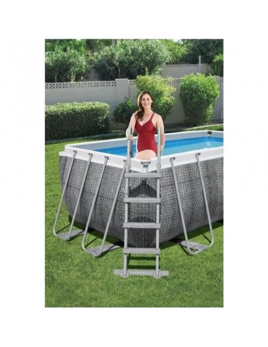 Piscine Bestway Power Steel rectangulaire 4.12x2.01x1.22 Piscine Bestway Power Steel rectangulaire 4.12x2.01x1.22