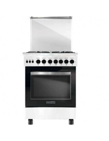 Cuisinière MAXWELL 4 Feux 60cm - Blanc(MAX-CFB60GIB)
