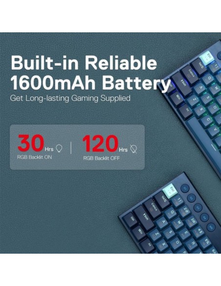 Clavier Gamer Mécanique Redragon NOCTIS K632 PRO RGB Red Switch BLEU(K632NB-RGB-PRO) Clavier Gamer Mécanique Redragon NOCTIS K632 PRO RGB Red Switch BLEU(K632NB-RGB-PRO)