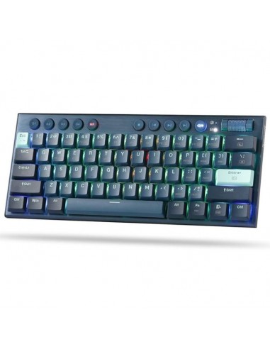 Clavier Gamer Mécanique Redragon NOCTIS K632 PRO RGB Red Switch BLEU(K632NB-RGB-PRO)