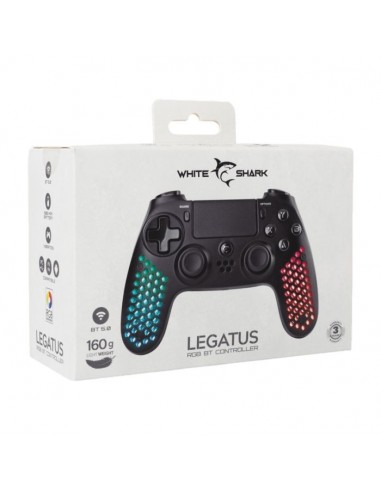 Manette de Jeu WHITE SHARK Sans Fil PLEGATUS - Noir(GPW-4009 ) Manette de Jeu WHITE SHARK Sans Fil PLEGATUS - Noir(GPW-4009 )
