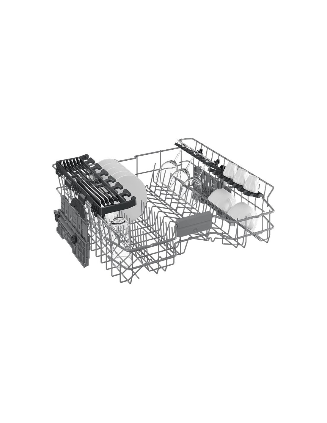 Lave vaisselle Encastrable Beko 14 couverts en fonctionnement