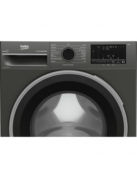 Machine à Laver Frontale Beko B3WFU4822MG 8Kg Inverter Gris Foncée(B3WFU4822MG) Machine à Laver Frontale Beko B3WFU4822MG 8Kg Inverter Gris Foncée(B3WFU4822MG)