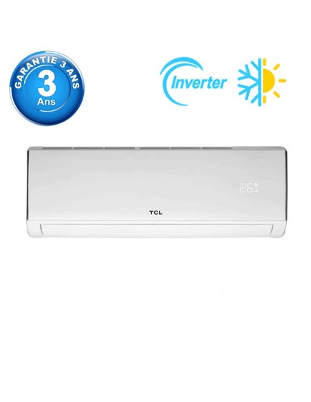 Climatiseur TCL 9000 BTU Inverter Chaud Froid Blanc(TAC-09CHSA/XA51) Climatiseur TCL 9000 BTU Inverter Chaud Froid Blanc(TAC-09CHSA/XA51)