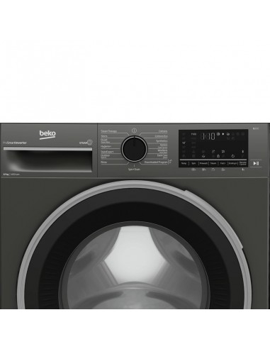 Machine a laver Beko 12kg Smart Inverter Gris en Tunisie Machine a laver Beko 12kg Smart Inverter Gris en Tunisie