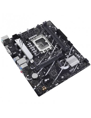 ASUS PRIME B760M-K D4 vue chipset et composants ASUS PRIME B760M-K D4 vue chipset et composants