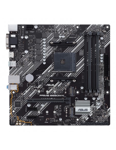 ASUS Prime B550M-K carte mère AM4 DDR4 gaming ASUS Prime B550M-K carte mère AM4 DDR4 gaming