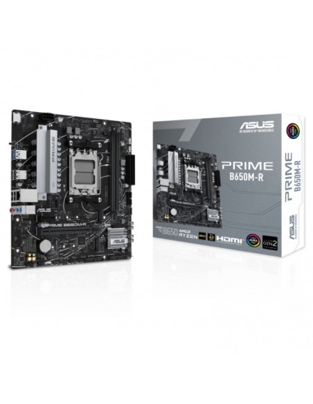 ASUS Prime B650M-R carte mère AM5 DDR5 vue globale ASUS Prime B650M-R carte mère AM5 DDR5 vue globale