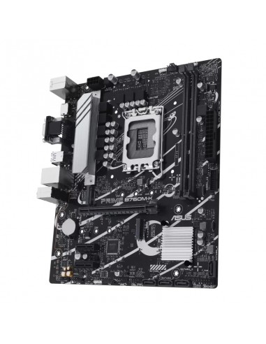 Carte mère ASUS B760M-K micro ATX vue globale Carte mère ASUS B760M-K micro ATX vue globale