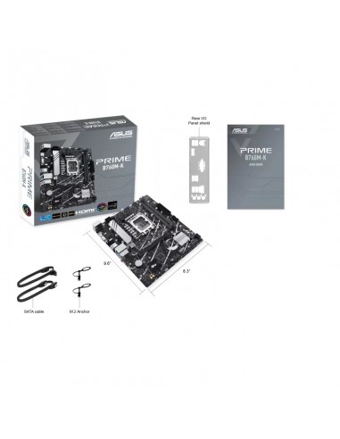 ASUS Prime B760M-K slots DDR5 haute performance ASUS Prime B760M-K slots DDR5 haute performance