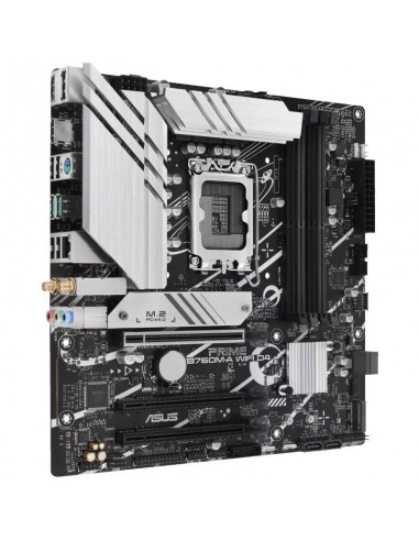 Carte mère ASUS B760M-A WIFI DDR4 vue globale design Carte mère ASUS B760M-A WIFI DDR4 vue globale design