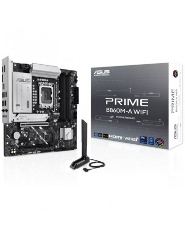 ASUS PRIME B860M-A WIFI ports M.2 et SATA SSD stockage ASUS PRIME B860M-A WIFI ports M.2 et SATA SSD stockage