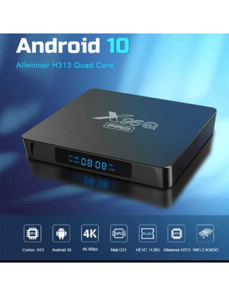 Box TV Android X96Q Pro 2Go 16 (X96Q-PRO-2G/16) Box TV Android X96Q Pro 2Go 16 (X96Q-PRO-2G/16)