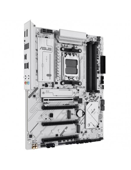 ASUS B850 MAX GAMING WIFI W connectique arrière complète ASUS B850 MAX GAMING WIFI W connectique arrière complète