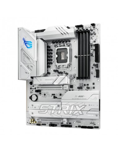 Carte mère Intel B860 ASUS ROG STRIX vue composants VRM Carte mère Intel B860 ASUS ROG STRIX vue composants VRM
