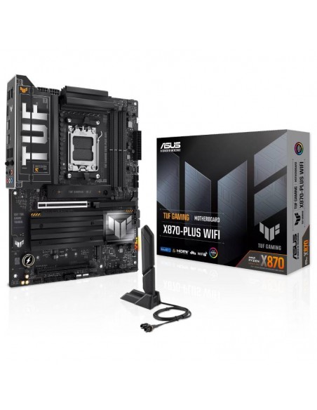 ASUS TUF GAMING X870-PLUS WIFI carte mère AM5 DDR5 haut de gamme ASUS TUF GAMING X870-PLUS WIFI carte mère AM5 DDR5 haut de gamme