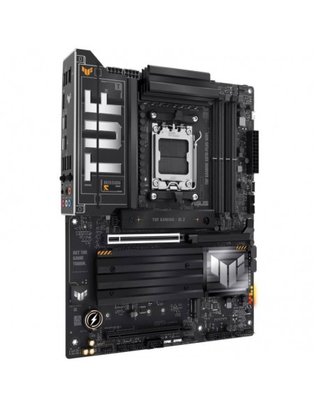ASUS TUF GAMING X870 PLUS WIFI vue connecteurs PCIe M.2 ASUS TUF GAMING X870 PLUS WIFI vue connecteurs PCIe M.2
