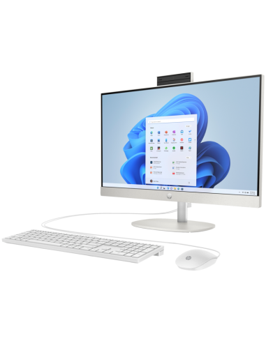 PC de Bureau All-in-One HP 24-cr0020nk / i5-1335U / 16 Go / 512 Go SSD / Windows 11 / Blanc(9S9G2EA)