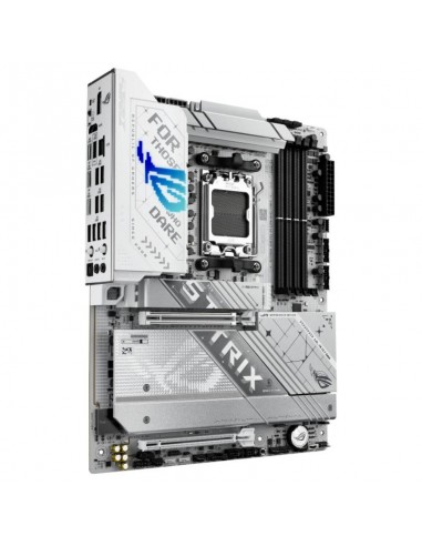 Asus ROG Strix X870-A Gaming WiFi 7 design blanc ATX Asus ROG Strix X870-A Gaming WiFi 7 design blanc ATX