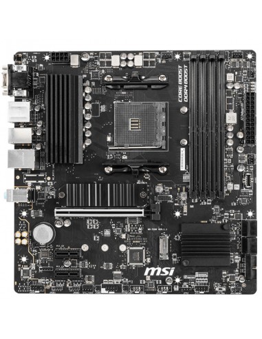 MSI B550M PRO-VDH carte mère AM4 DDR4 Micro ATX MSI B550M PRO-VDH carte mère AM4 DDR4 Micro ATX