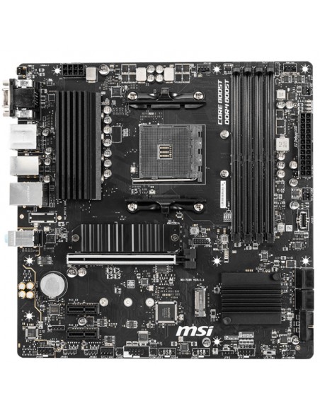 MSI B550M PRO-VDH carte mère AM4 DDR4 Micro ATX MSI B550M PRO-VDH carte mère AM4 DDR4 Micro ATX