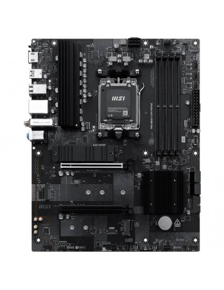 Carte mère MSI B840-S EVO WiFi 6E vue détaillée chipset Carte mère MSI B840-S EVO WiFi 6E vue détaillée chipset
