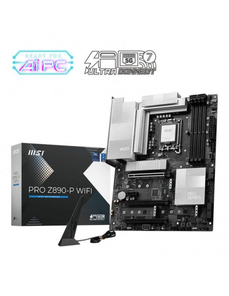 MSI PRO Z890-P WIFI carte mère Intel LGA1851 DDR5 MSI PRO Z890-P WIFI carte mère Intel LGA1851 DDR5