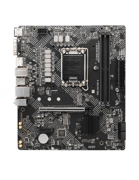 carte mère MSI H610M-G connecteurs arrière HDMI VGA DisplayPort carte mère MSI H610M-G connecteurs arrière HDMI VGA DisplayPort
