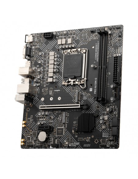 MSI PRO H610M-G DDR5 slots mémoire haute performance 96 Go MSI PRO H610M-G DDR5 slots mémoire haute performance 96 Go